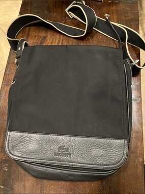 • *

🖤 Vintage LACOSTE  Messenger / Briefcase Bag — Collector’s Find